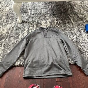 Under Armour Charcoal Quarter-Zip Top